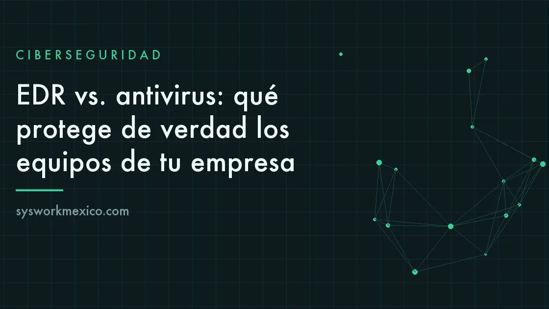 Consola de seguridad mostrando la actividad de los equipos de una empresa en tiempo real