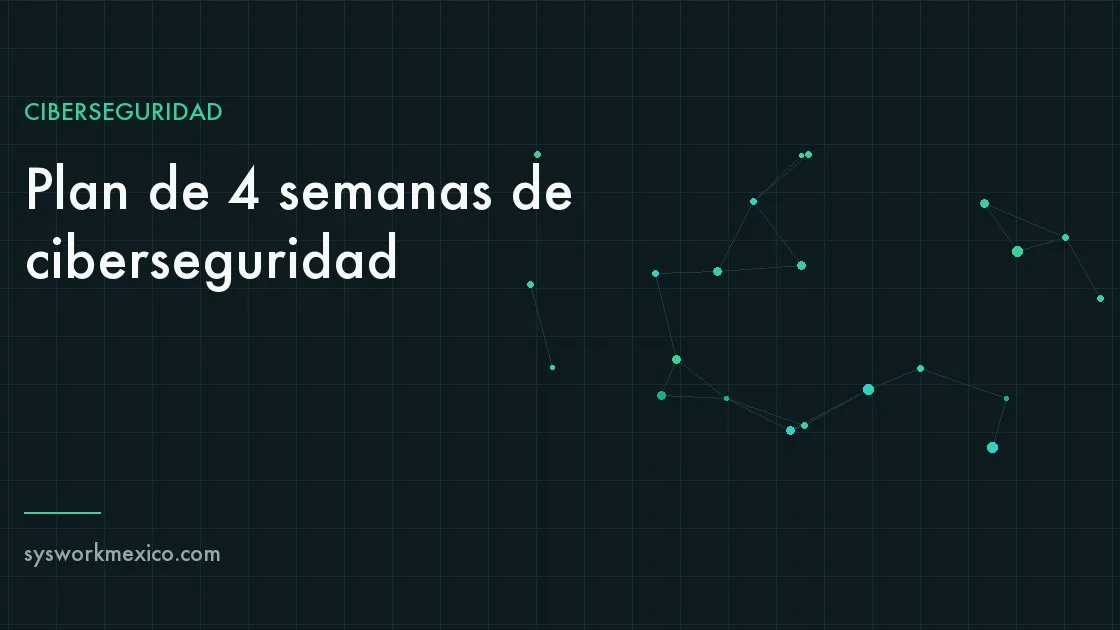 Equipo de trabajo revisando el plan de seguridad informática de su empresa sobre un tablero