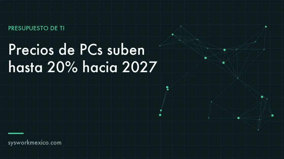 Laptops empresariales nuevas alineadas sobre una mesa de oficina