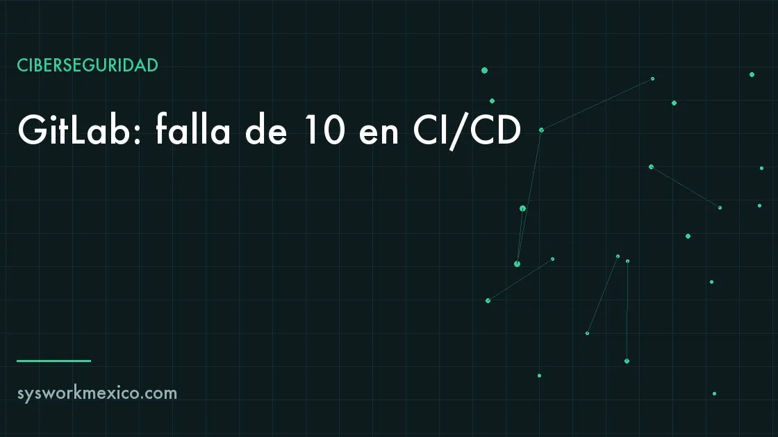 Servidor en un rack con una terminal mostrando la actualización pendiente de GitLab