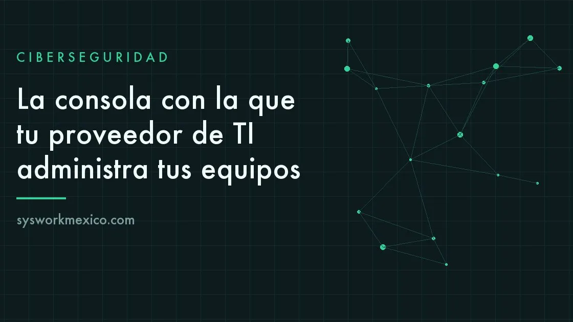 Consola de administración remota con decenas de equipos de distintos clientes conectados a un mismo servidor