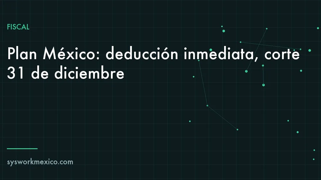 Gerente de una PyME revisando con su contador la factura de una máquina nueva y un calendario marcado en el 31 de diciembre