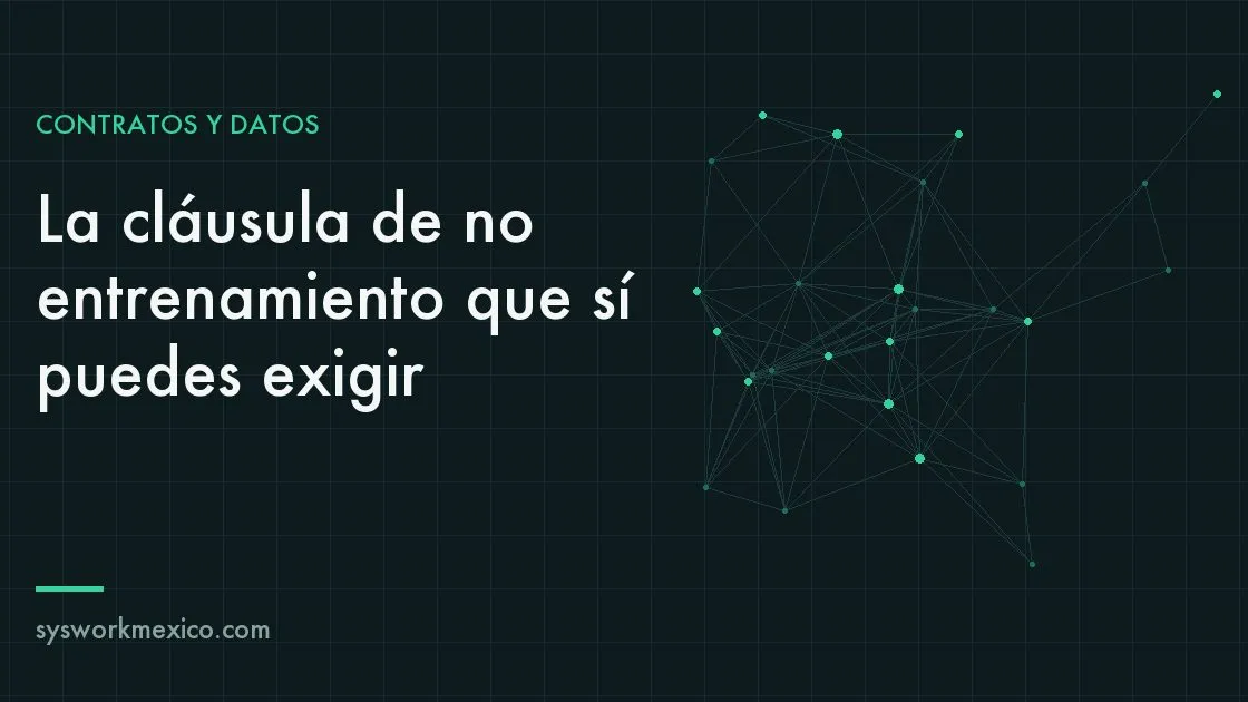 Contrato impreso sobre un escritorio junto a una laptop con un asistente de inteligencia artificial abierto