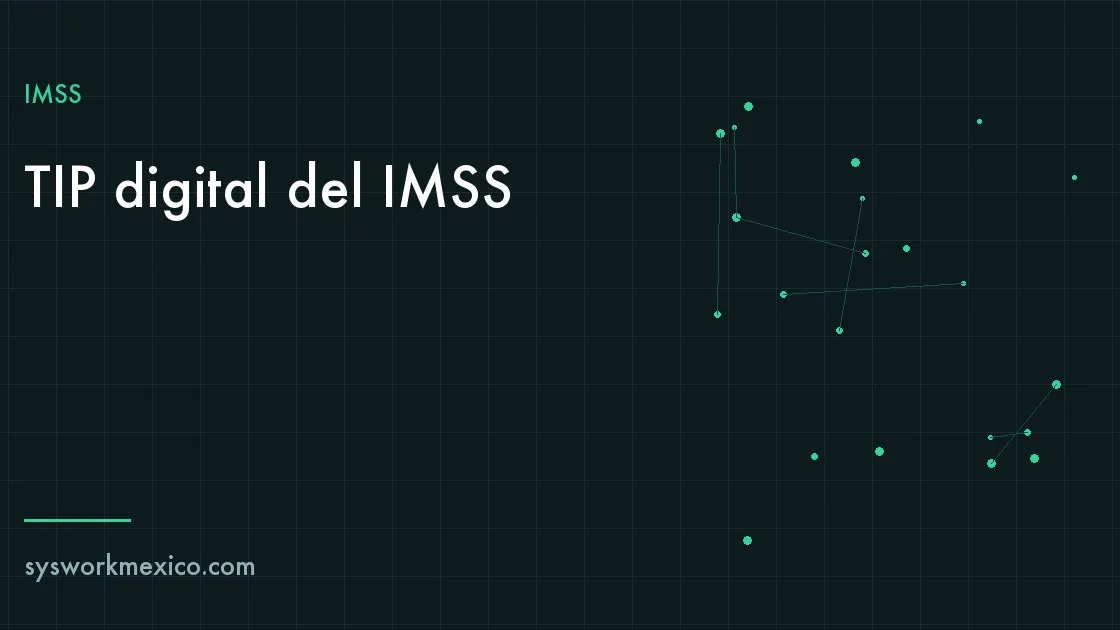 Responsable de nómina descarga un documento PDF desde el portal del IMSS en su computadora