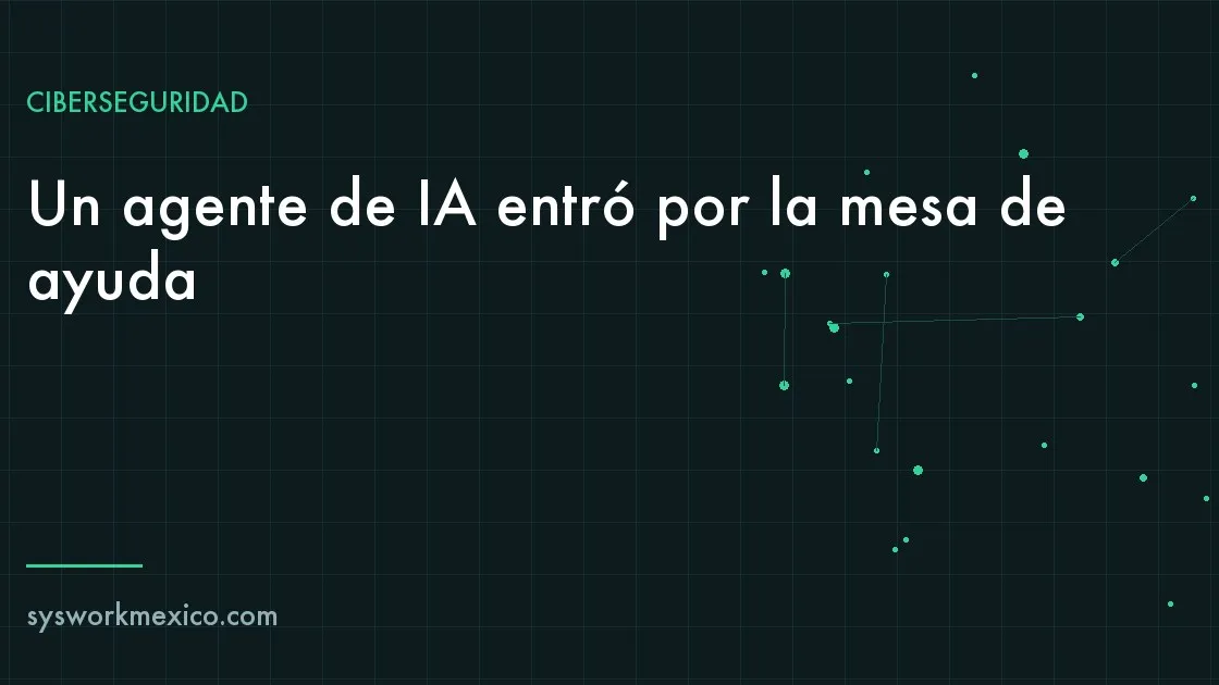 Pantalla de un sistema de tickets de soporte con una alerta de acceso no autorizado