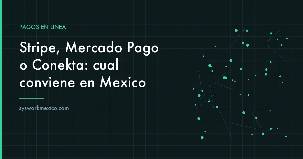 Terminal de pago y computadora mostrando el panel de cobros de una tienda en línea mexicana