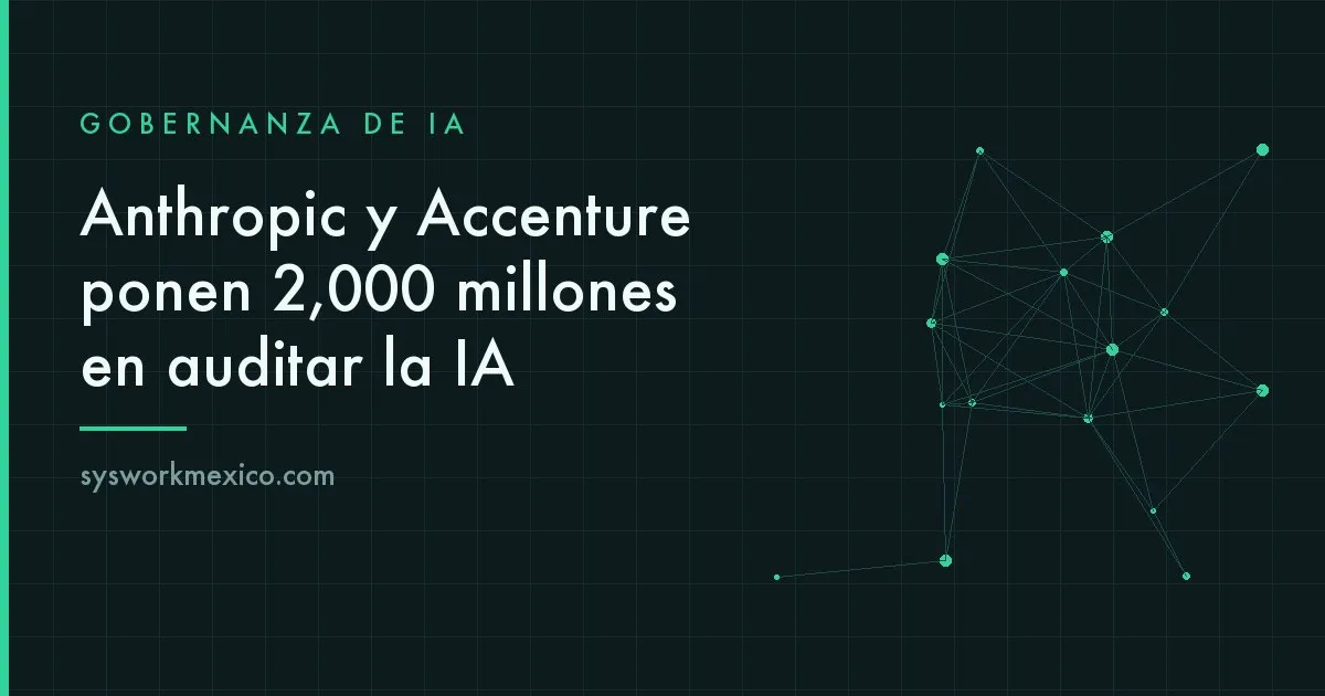 Equipo de auditores revisando el comportamiento de un sistema de inteligencia artificial en una sala de trabajo