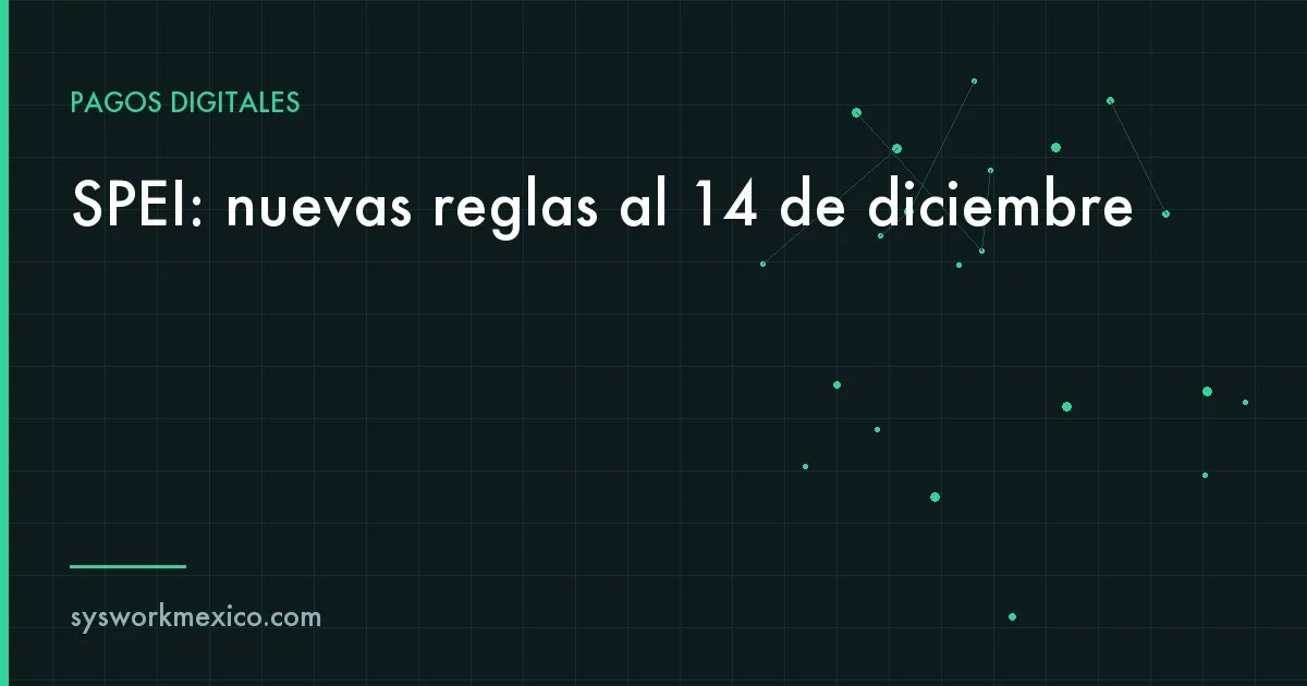 Celular con una app bancaria en la pantalla de revisión de una transferencia SPEI, con la clave de rastreo y el botón para descargar el comprobante electrónico de pago