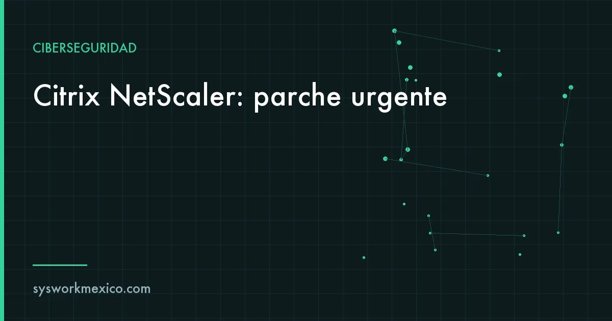 Equipo de acceso remoto en un rack de centro de datos con una alerta crítica en la consola de administración