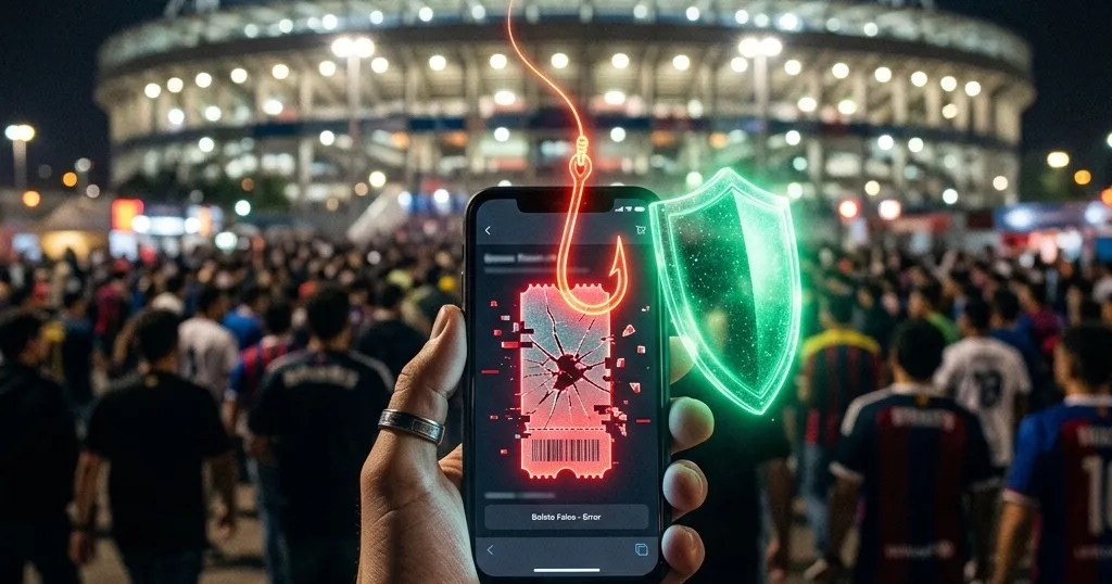 Boletos falsos y sitios clonados acechando a aficionados durante un gran evento deportivo