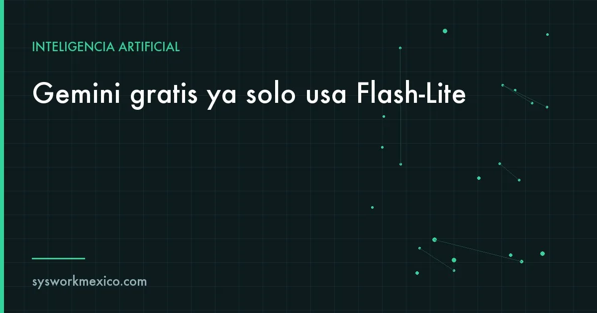Selector de modelos de la app de Gemini con solo una opción disponible y las demás bloqueadas con candado