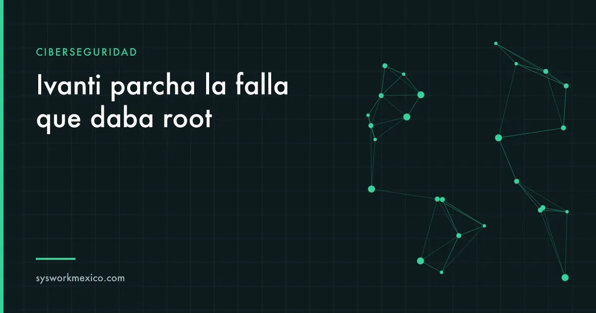 Equipo VPN en un rack de servidores con una alerta de parche pendiente y un controlador de dominio al fondo