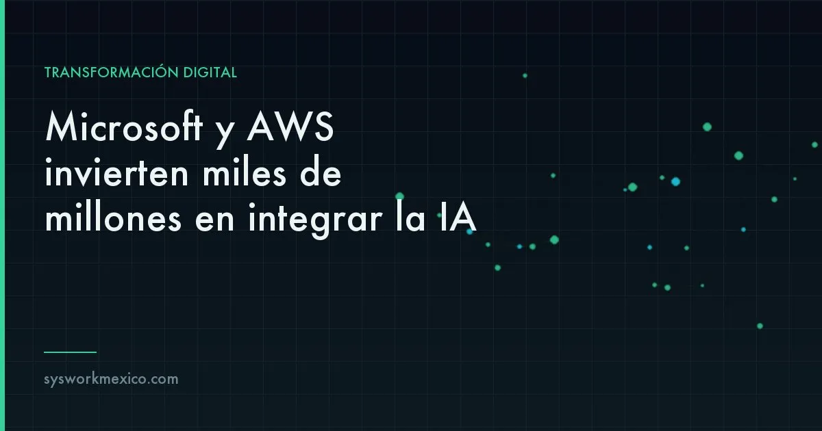 Equipos técnicos integrando inteligencia artificial dentro de los sistemas existentes de una empresa