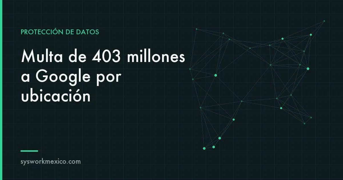 Mapa digital con marcadores de ubicación sobre la pantalla de un teléfono empresarial