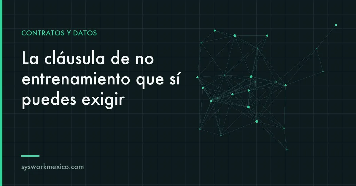 Contrato impreso sobre un escritorio junto a una laptop con un asistente de inteligencia artificial abierto