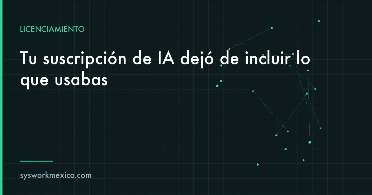 Panel de administración de licencias mostrando asignaciones por usuario