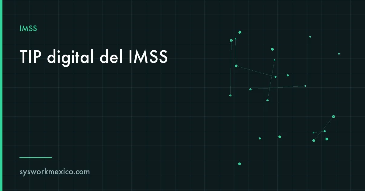 Responsable de nómina descarga un documento PDF desde el portal del IMSS en su computadora