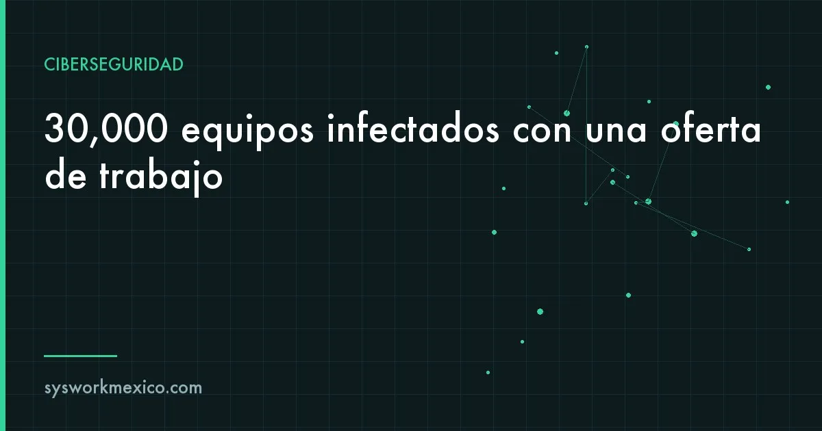 Mensaje de reclutamiento en una red profesional con un archivo adjunto de prueba técnica