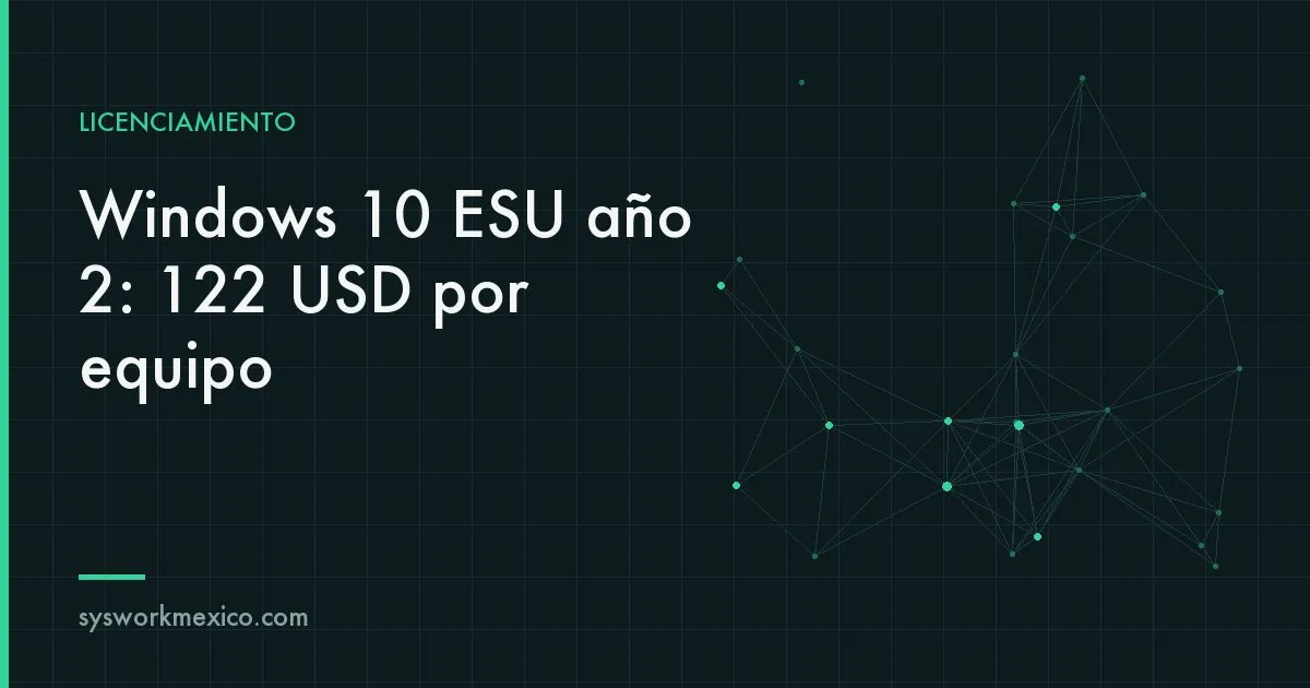 Oficina con varias computadoras de escritorio encendidas mostrando pantallas de actualización