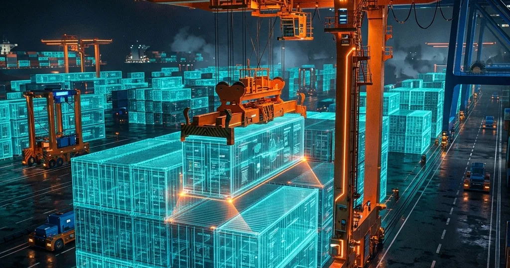 Ilustración de contenedores orquestados con Docker Compose para principiantes