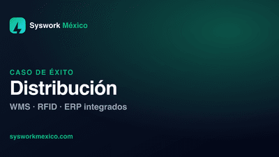 Ilustración de control total de almacén con WMS y trazabilidad en una distribuidora regional
