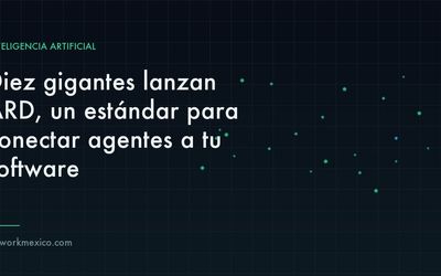 Red de conexiones entre agentes de inteligencia artificial y sistemas empresariales bajo un estándar común