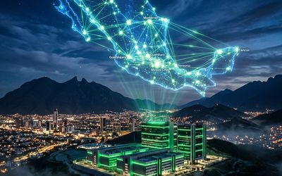 Centros de datos de nueva generación iluminando el mapa de México como hub de inteligencia artificial
