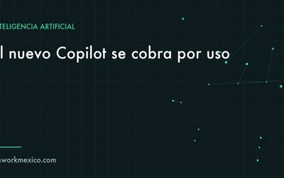 Pantalla de oficina con un asistente de IA que reúne chat, documentos y tareas automáticas