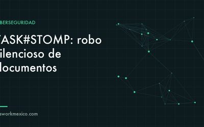 Carpeta de documentos corporativos abierta en una computadora mientras se copian archivos en segundo plano