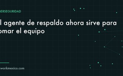 Consola de respaldos mostrando trabajos programados en equipos de escritorio