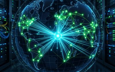 Diagrama conceptual de la configuración de registros DNS con Cloudflare