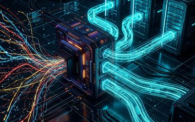 Diagrama conceptual de Nginx como reverse proxy con certificados SSL gratuitos