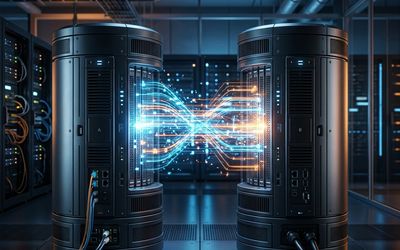 Ilustración de la replicación master-slave en PostgreSQL para alta disponibilidad