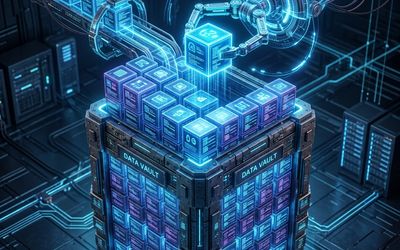 Ilustración conceptual de respaldos incrementales con rsync y scripts Bash