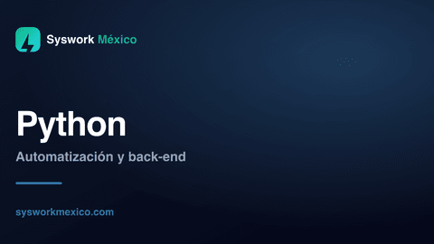 Ilustración conceptual de automatización y análisis de datos con Python