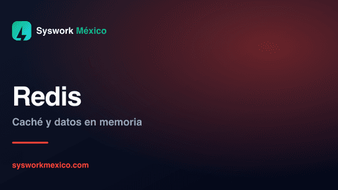 Ilustración de caché de datos en memoria con Redis