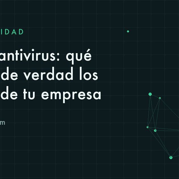 Consola de seguridad mostrando la actividad de los equipos de una empresa en tiempo real
