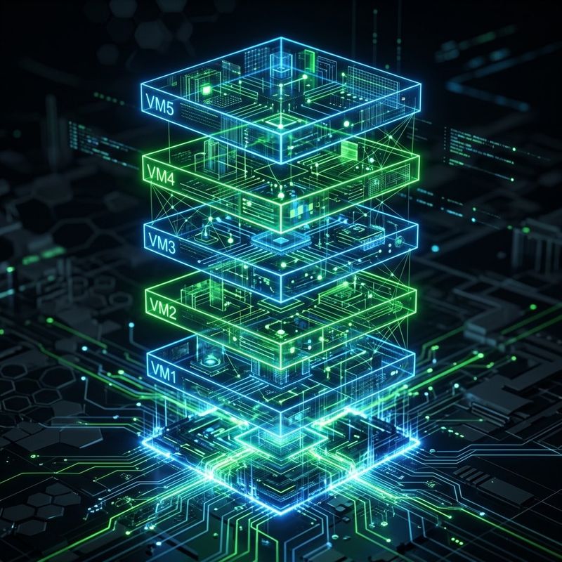Ilustración comparativa de las plataformas de virtualización Proxmox y VMware