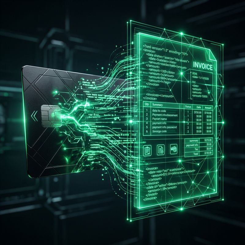 Ilustración conceptual de la facturación electrónica CFDI 4.0 en México
