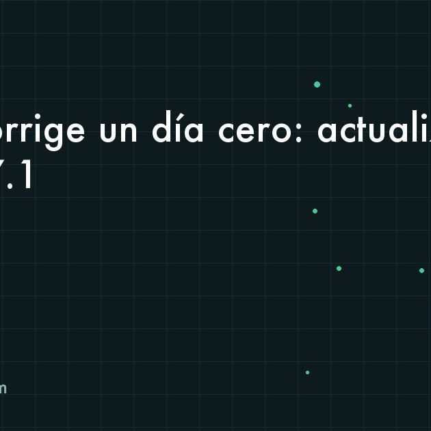 Pantalla de un teléfono con una actualización de seguridad pendiente sobre un escritorio de oficina