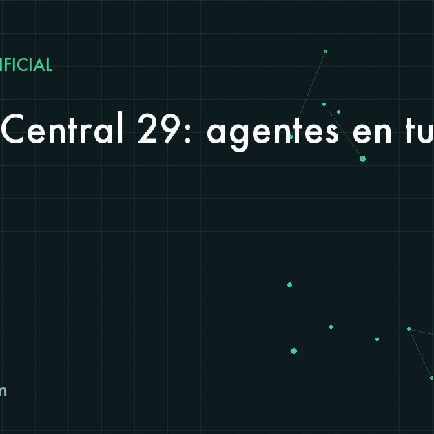 Pantalla de un ERP con una bandeja de facturas de proveedores procesadas por un agente de inteligencia artificial
