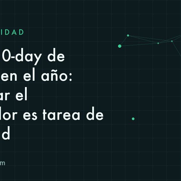 Navegador web en un equipo de oficina mostrando una actualización de seguridad pendiente