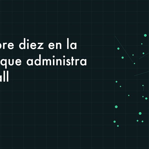 Rack de equipos de red y firewall en el centro de datos de una empresa mediana