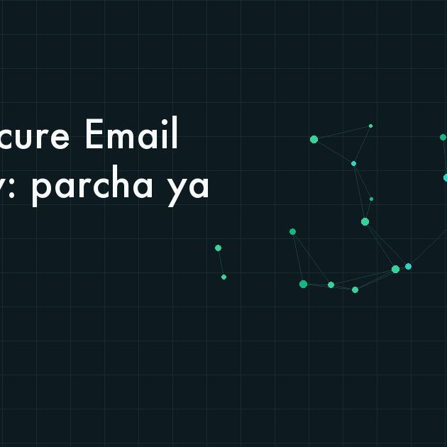 Servidor de correo corporativo bajo alerta de seguridad en una sala de equipos