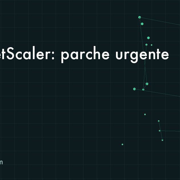 Equipo de acceso remoto en un rack de centro de datos con una alerta crítica en la consola de administración