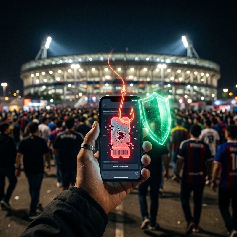 Boletos falsos y sitios clonados acechando a aficionados durante un gran evento deportivo