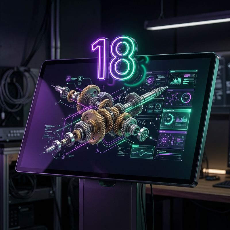 Ilustración conceptual de las novedades y cambios de Odoo 18 para empresas