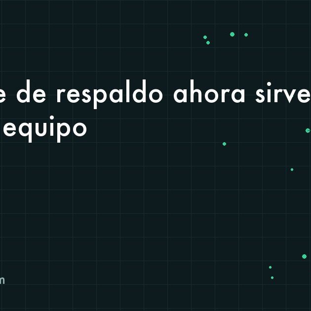 Consola de respaldos mostrando trabajos programados en equipos de escritorio