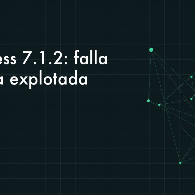 Panel de administración de un sitio web con una alerta de actualización de seguridad pendiente