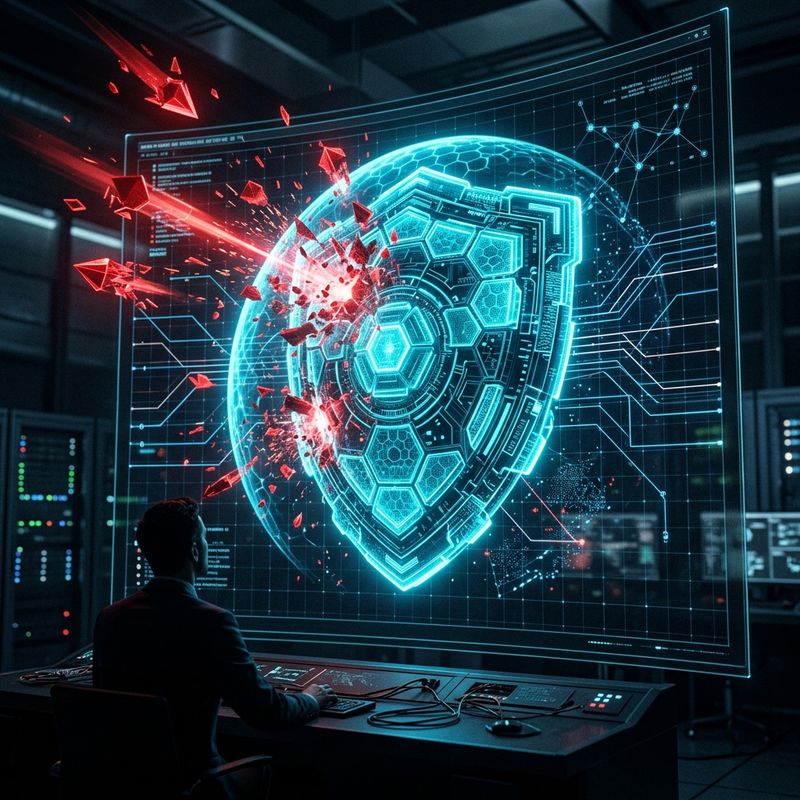 Ilustración de las tendencias de ciberseguridad para empresas en 2026